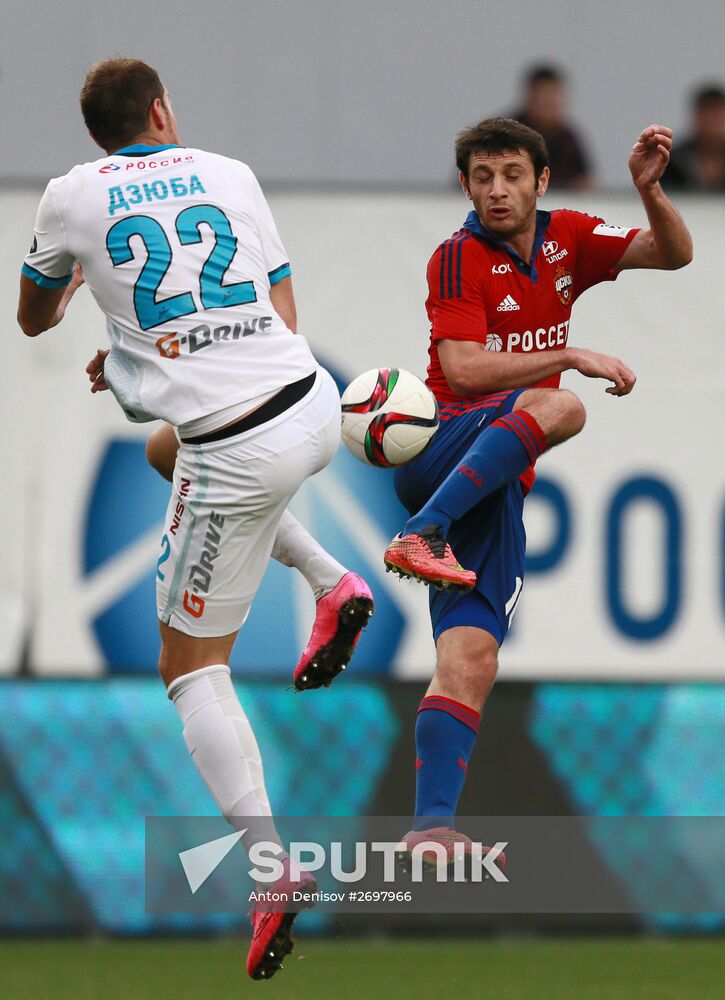 Football. Russia Premier League. CSKA vs.Zenit