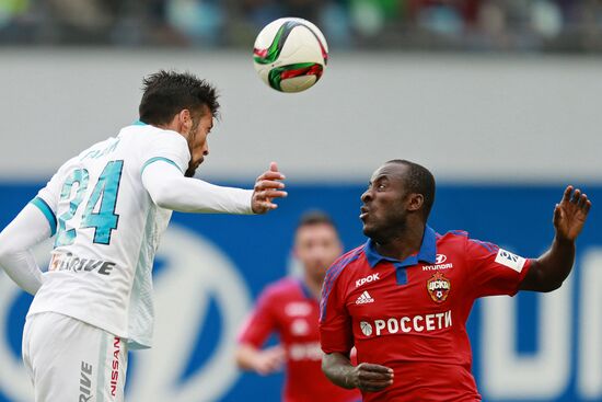 Football. Russia Football Premier League. CSKA - Zenit