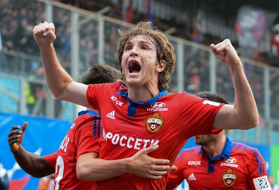 Football. Russia Football Premier League. CSKA - Zenit