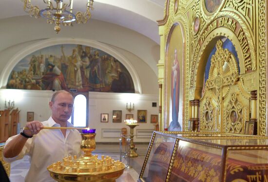 President Vladimir Putin's working trip to the Crimean Federal District. Day Two