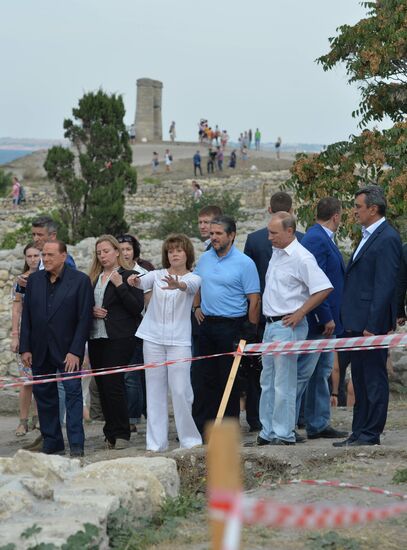 President Vladimir Putin's working trip to the Crimean Federal District. Day Two