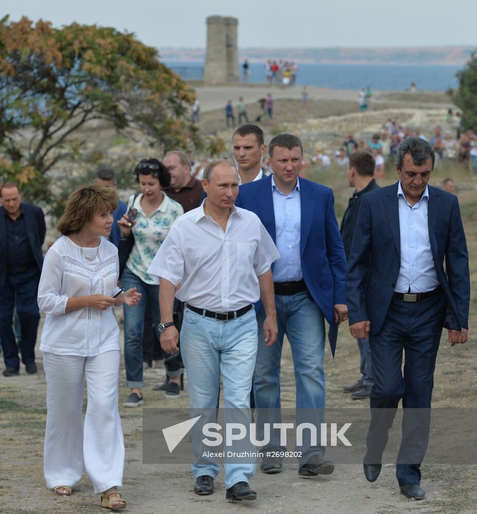 President Vladimir Putin's working trip to the Crimean Federal District. Day Two