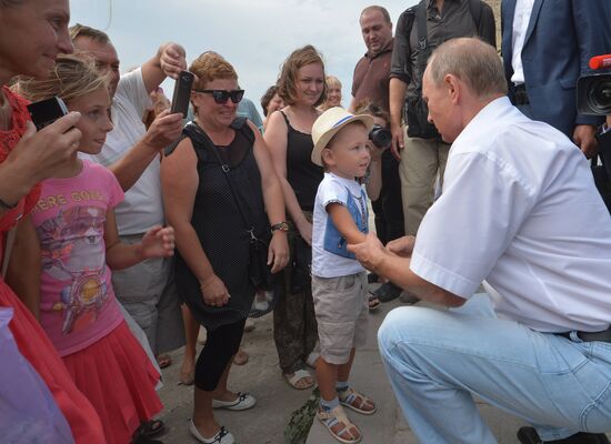 President Vladimir Putin's working trip to the Crimean Federal District. Day Two