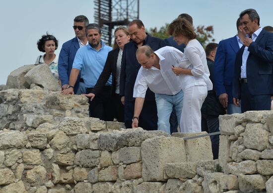 President Vladimir Putin's working trip to the Crimean Federal District. Day Two
