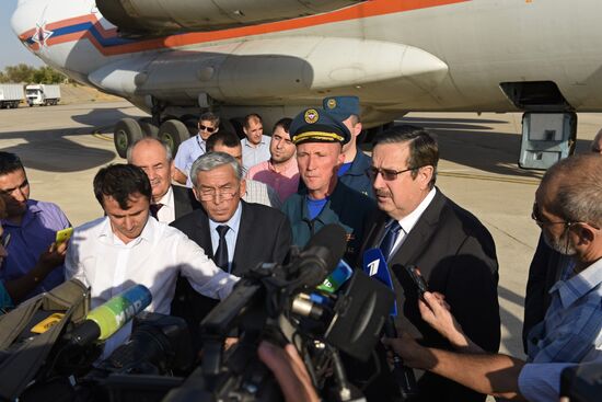Russian Emergency Ministry delivers humanitarian cargo to Tajikistan