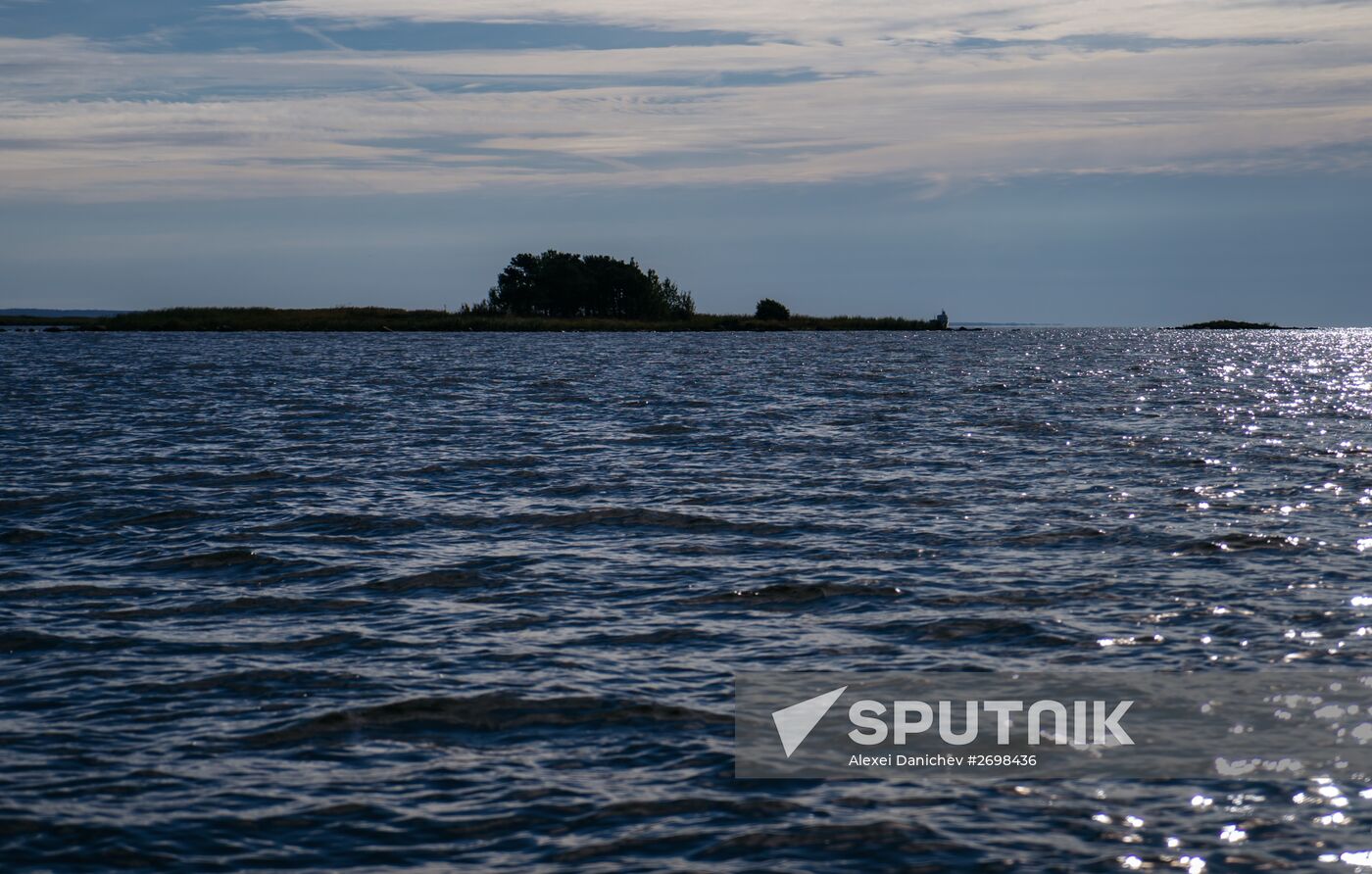 Birch Islands nature reserve in the Gulf of Finland