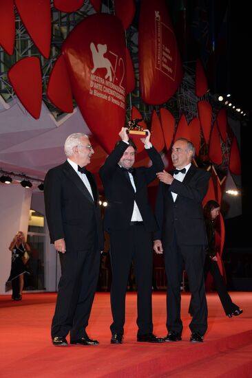 Winners of the 72nd Venice International Film Festival