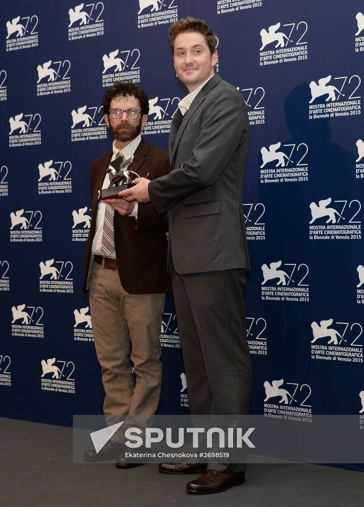 Winners of the 72nd Venice International Film Festival