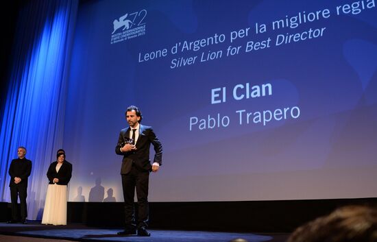 Winners of the 72nd Venice International Film Festival