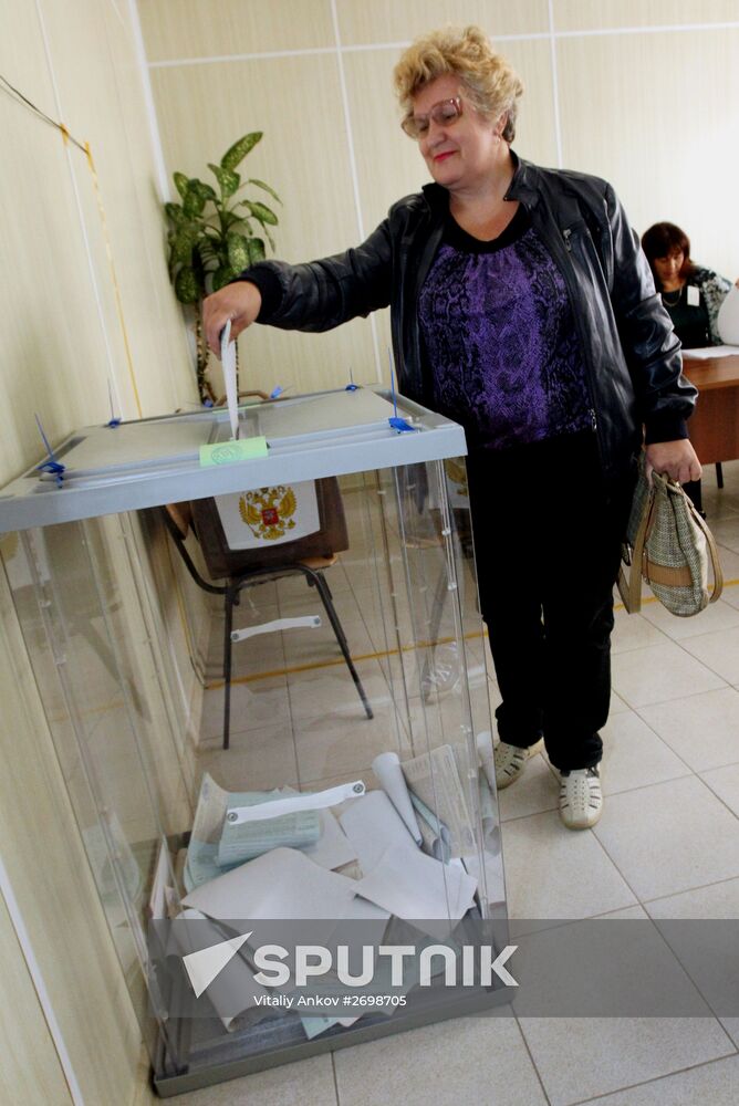 Election Day across Russia