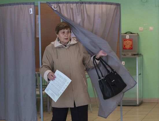 Election Day across Russia