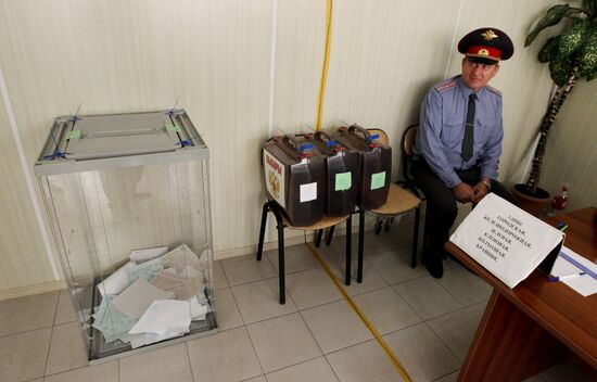 Election Day across Russia