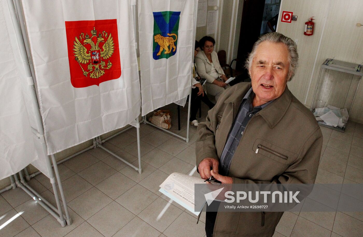 Election Day across Russia