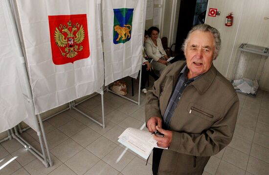 Election Day across Russia