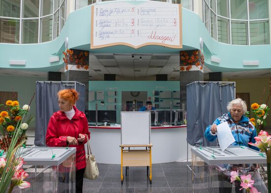 Election Day across Russia