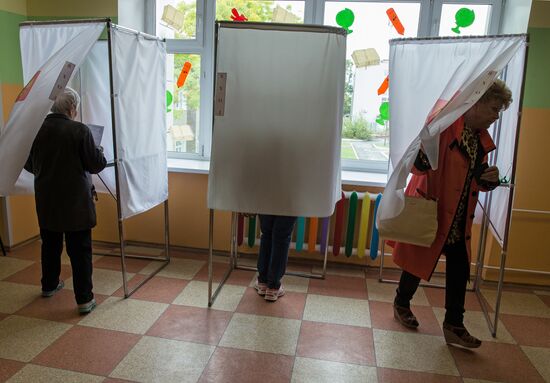 Election Day across Russia