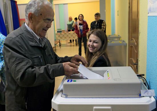 Election Day across Russia