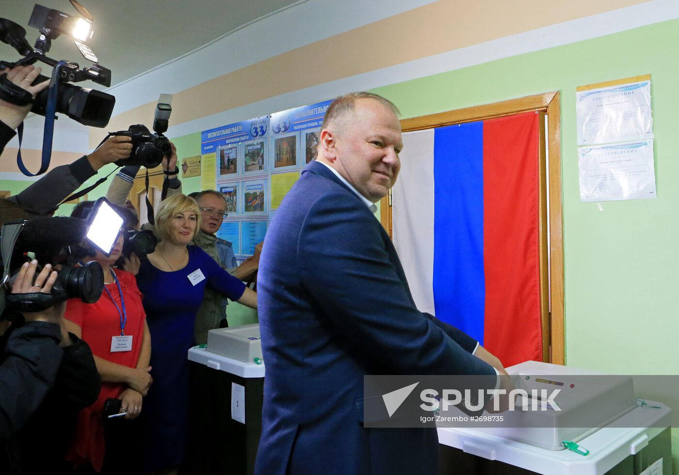 Election Day across Russia