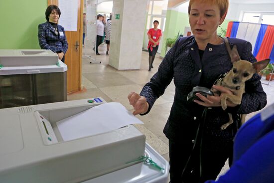 Election Day across Russia