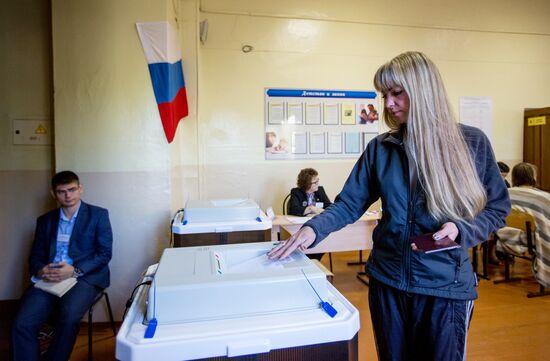 Election Day across Russia