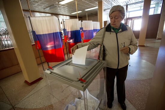 Election Day across Russia