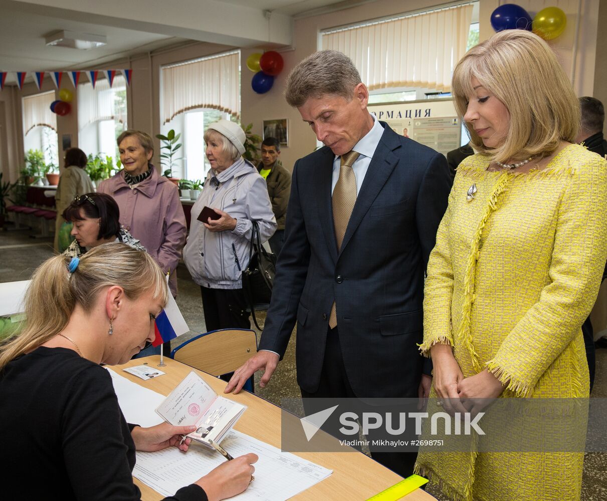 Election Day across Russia