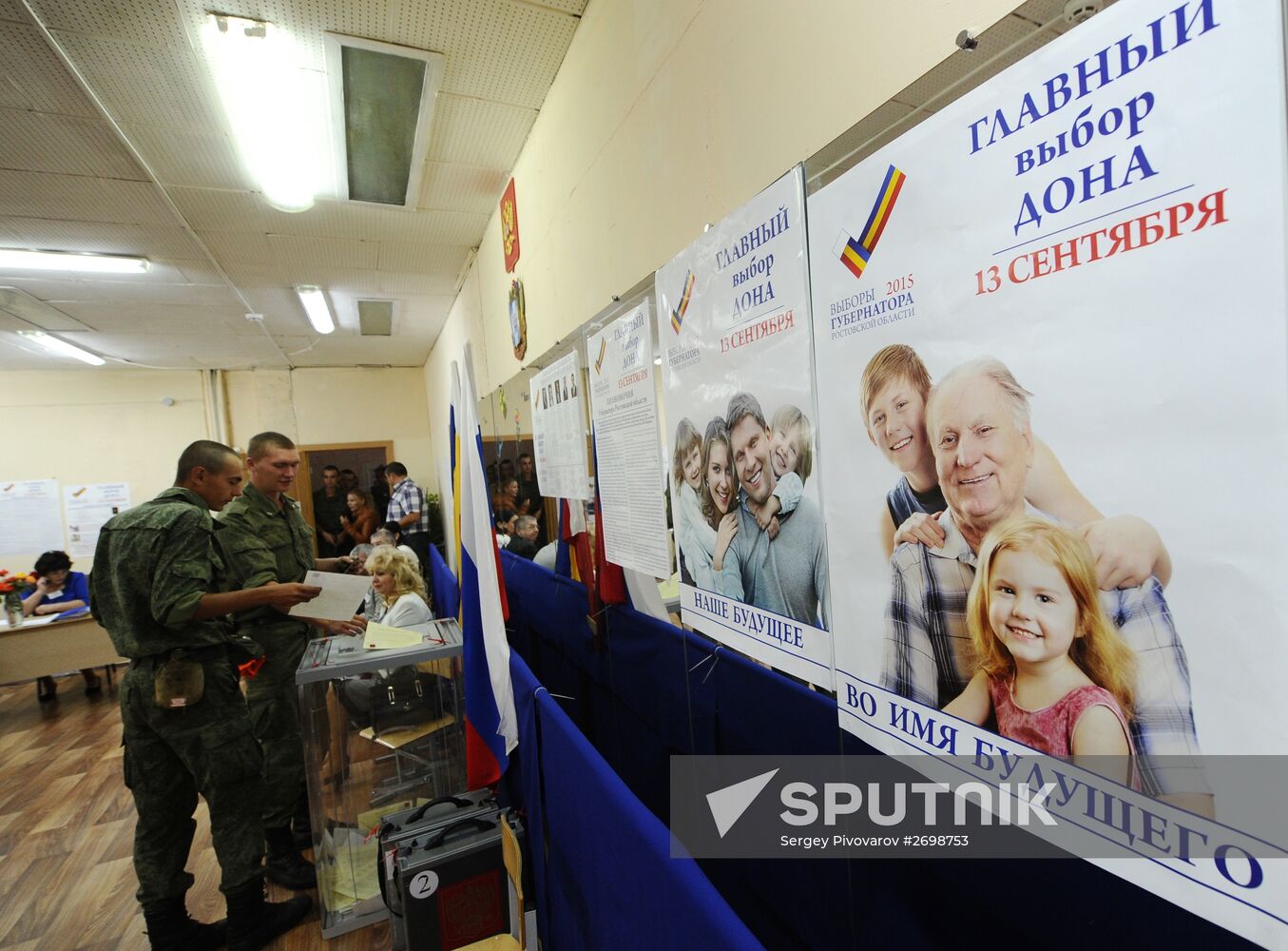 Election Day across Russia