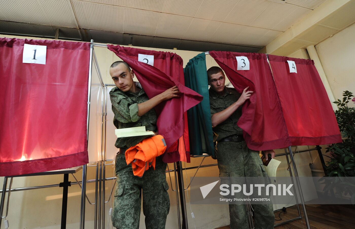 Election Day across Russia
