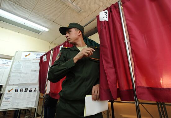 Election Day across Russia
