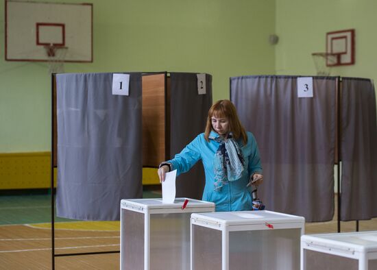Election Day across Russia