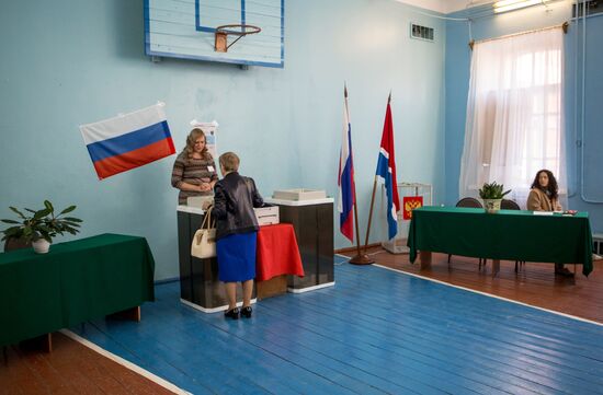 Russia holds Unified Election Day