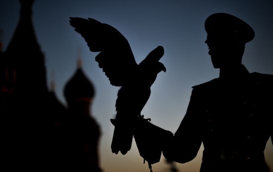 Closing ceremony of 2015 International Military Music Festival 'Spasskaya Tower'