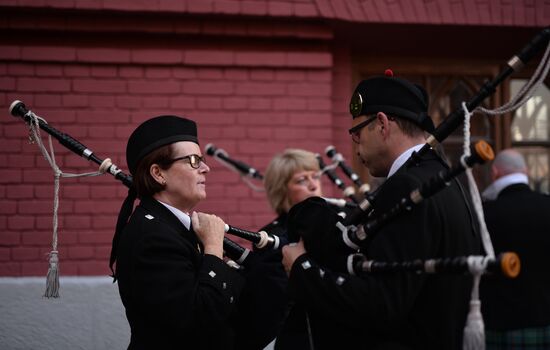 Closing ceremony of 2015 International Military Music Festival 'Spasskaya Tower'