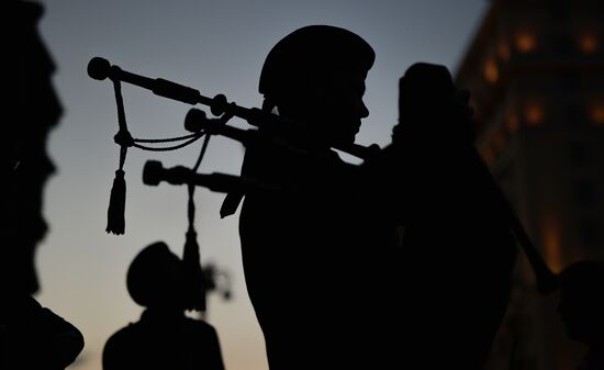 Closing ceremony of 2015 International Military Music Festival 'Spasskaya Tower'