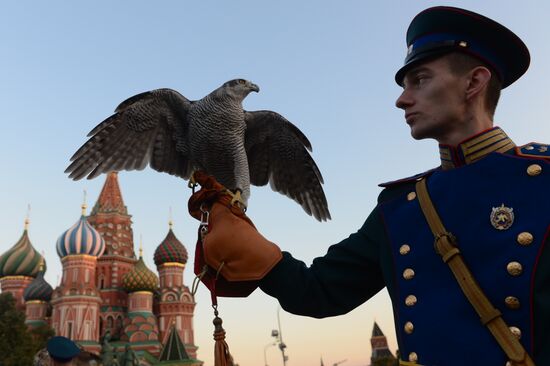 Closing ceremony of 2015 International Military Music Festival 'Spasskaya Tower'