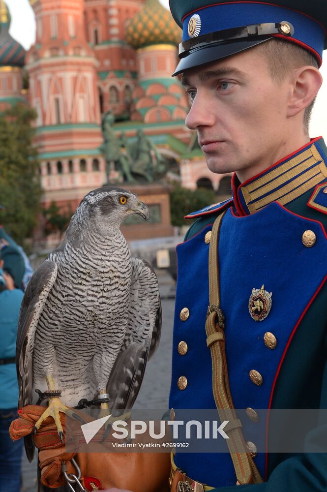 Closing ceremony of 2015 International Military Music Festival 'Spasskaya Tower'