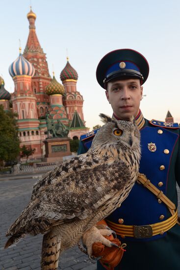 Closing ceremony of 2015 International Military Music Festival 'Spasskaya Tower'
