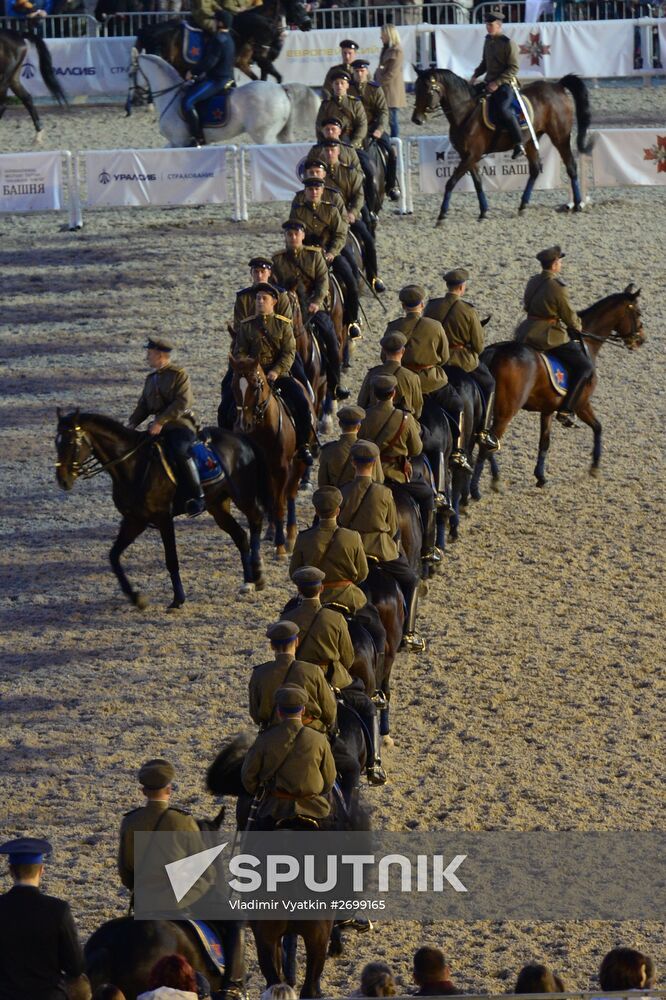 Closing ceremony of 2015 International Military Music Festival 'Spasskaya Tower'