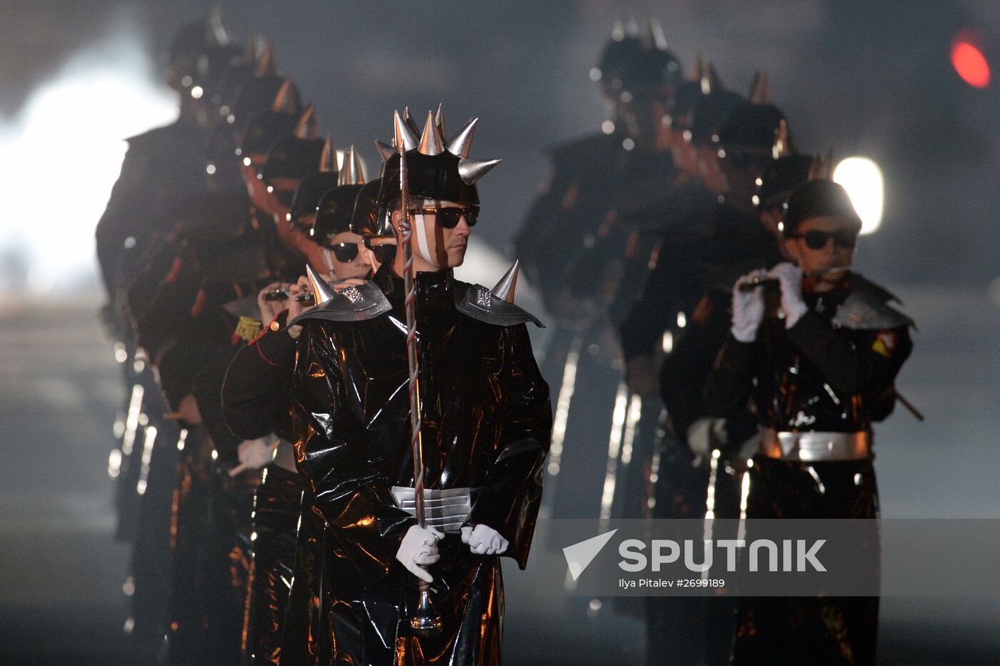 Closing ceremony of 2015 International Military Music Festival 'Spasskaya Tower'