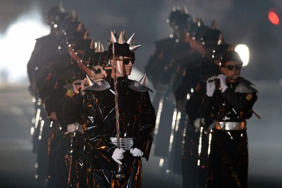 Closing ceremony of 2015 International Military Music Festival 'Spasskaya Tower'