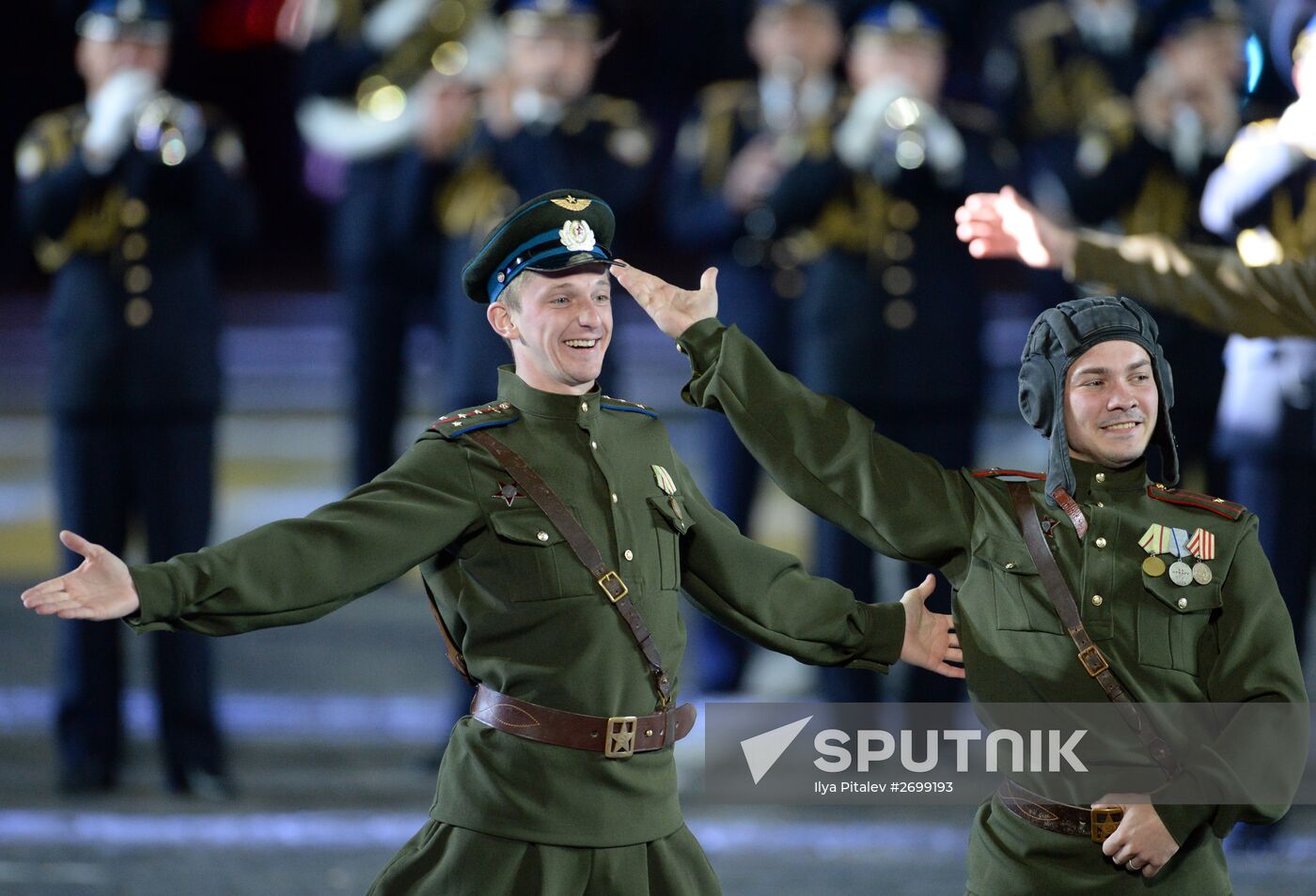 Closing ceremony of 2015 International Military Music Festival 'Spasskaya Tower'