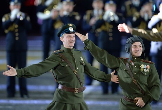 Closing ceremony of 2015 International Military Music Festival 'Spasskaya Tower'