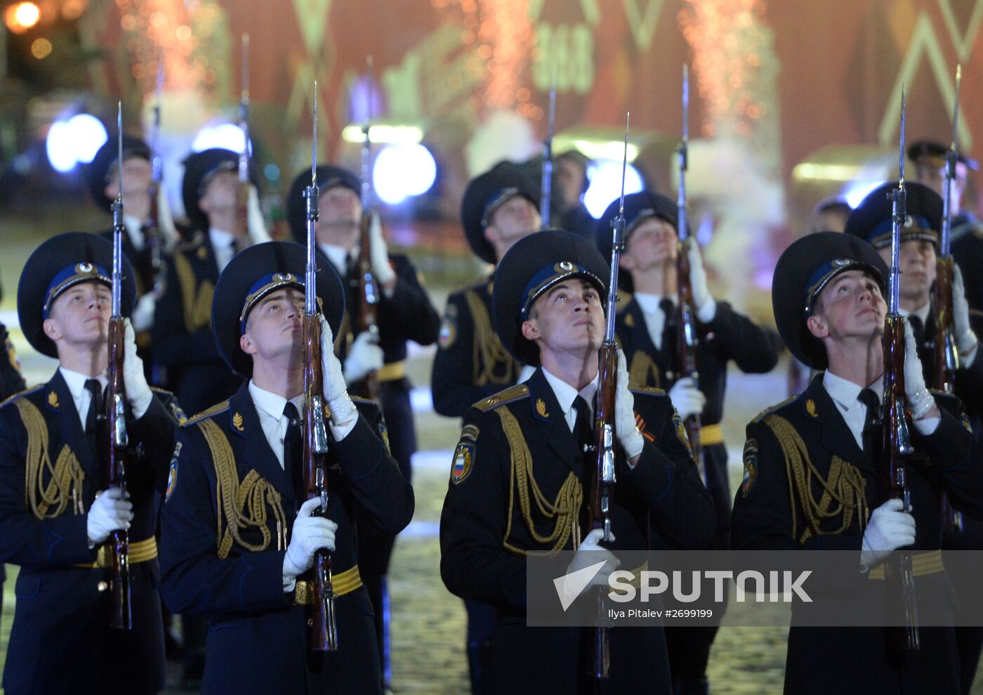 Closing ceremony of 2015 International Military Music Festival 'Spasskaya Tower'