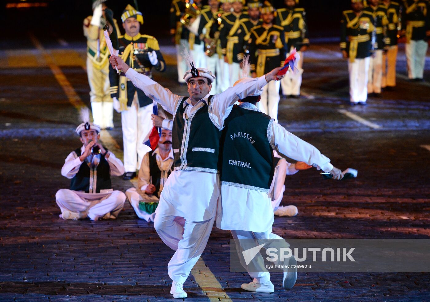 Closing ceremony of 2015 International Military Music Festival 'Spasskaya Tower'