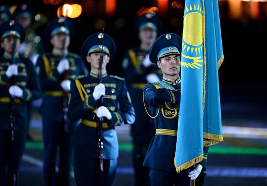 Closing ceremony of 2015 International Military Music Festival 'Spasskaya Tower'