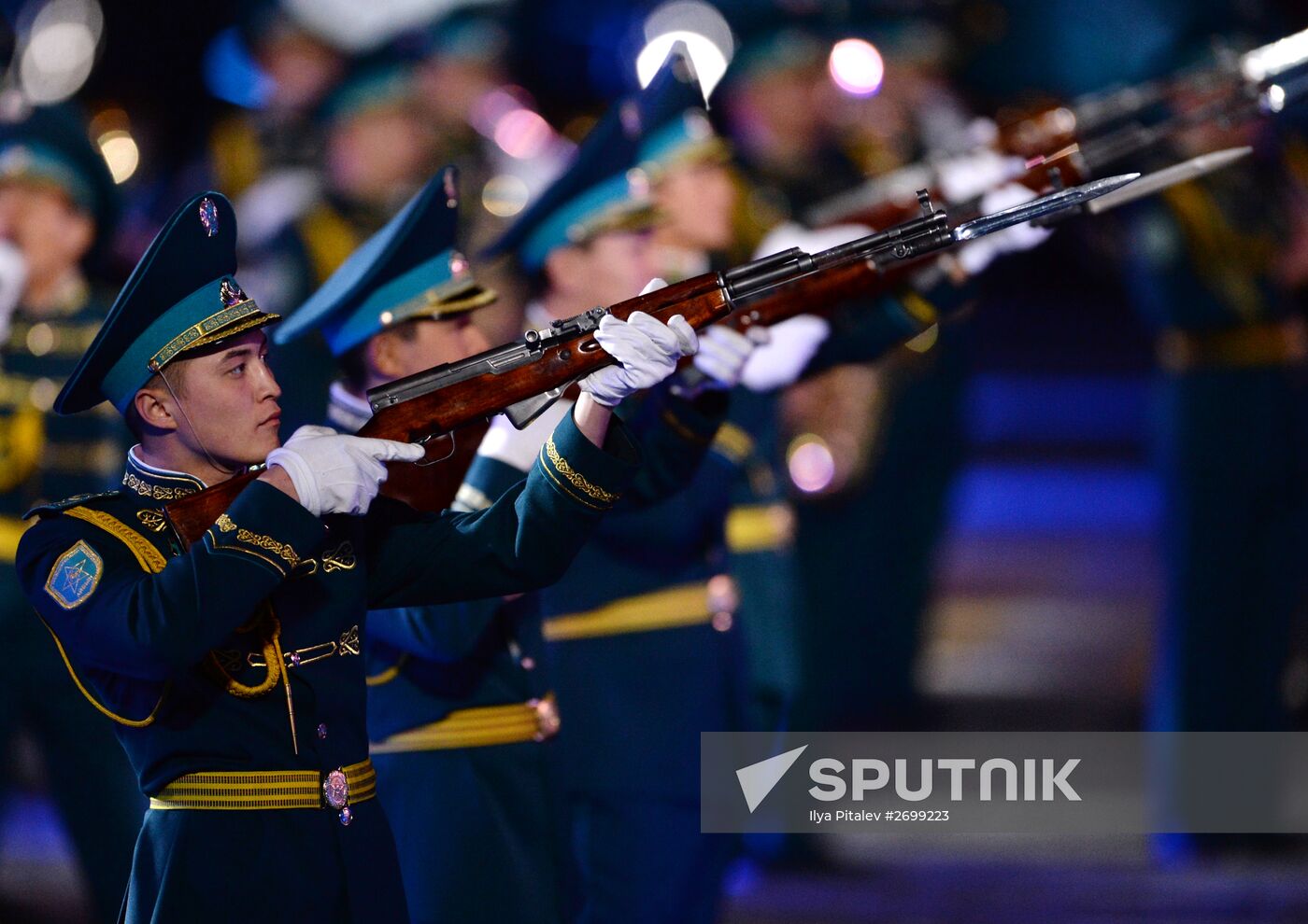 Closing ceremony of 2015 International Military Music Festival 'Spasskaya Tower'