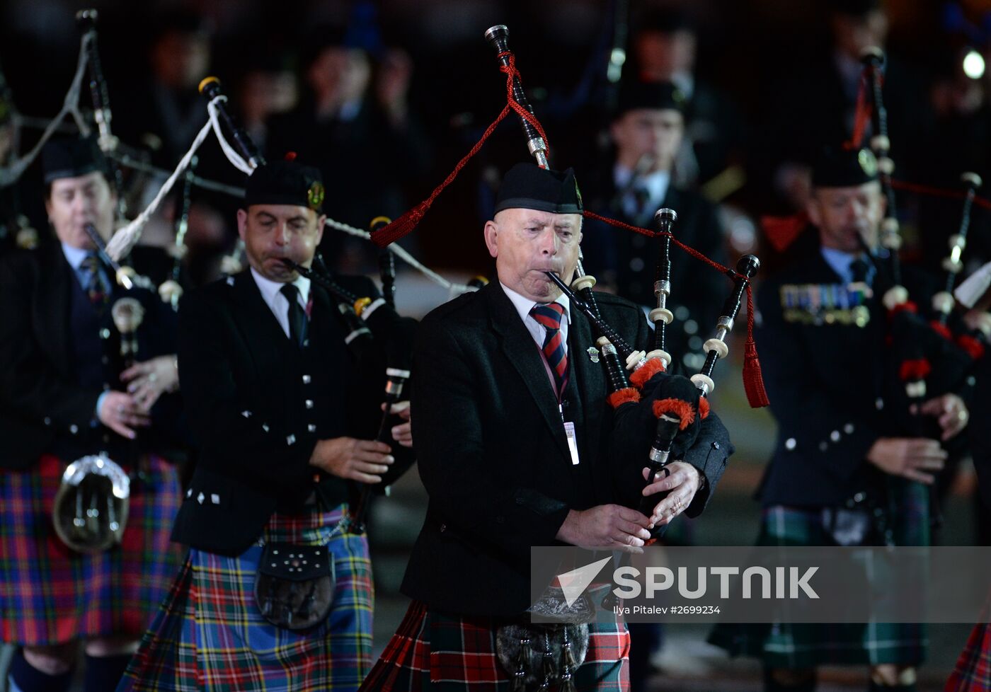 Closing ceremony of 2015 International Military Music Festival 'Spasskaya Tower'