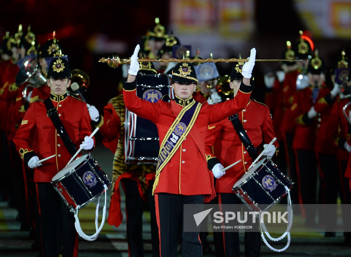 Closing ceremony of 2015 International Military Music Festival 'Spasskaya Tower'