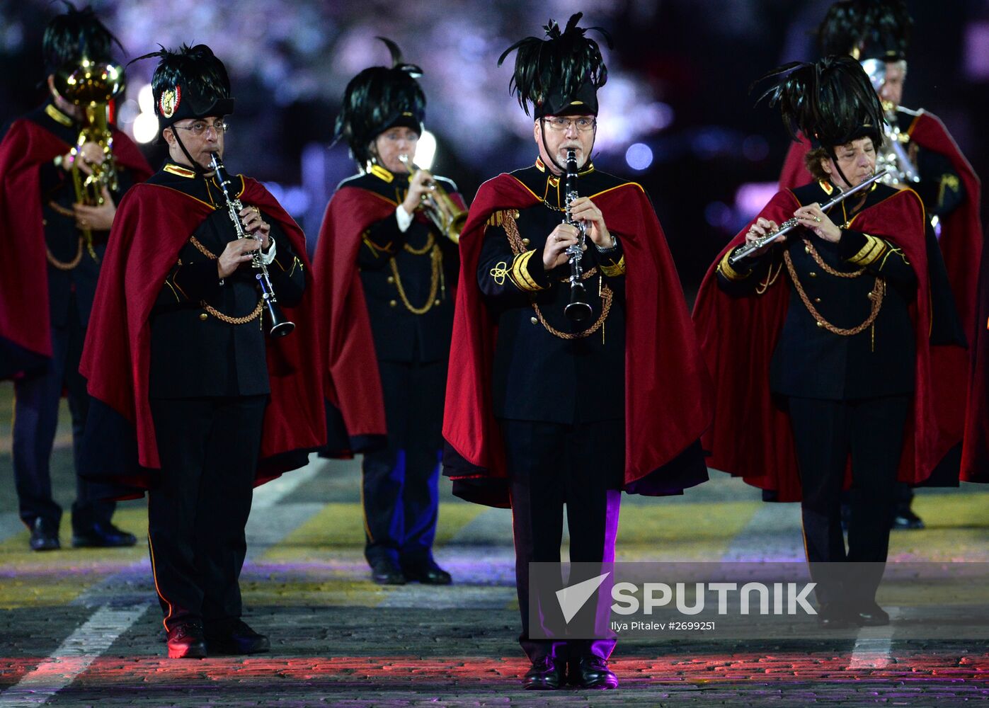 Closing ceremony of 2015 International Military Music Festival 'Spasskaya Tower'