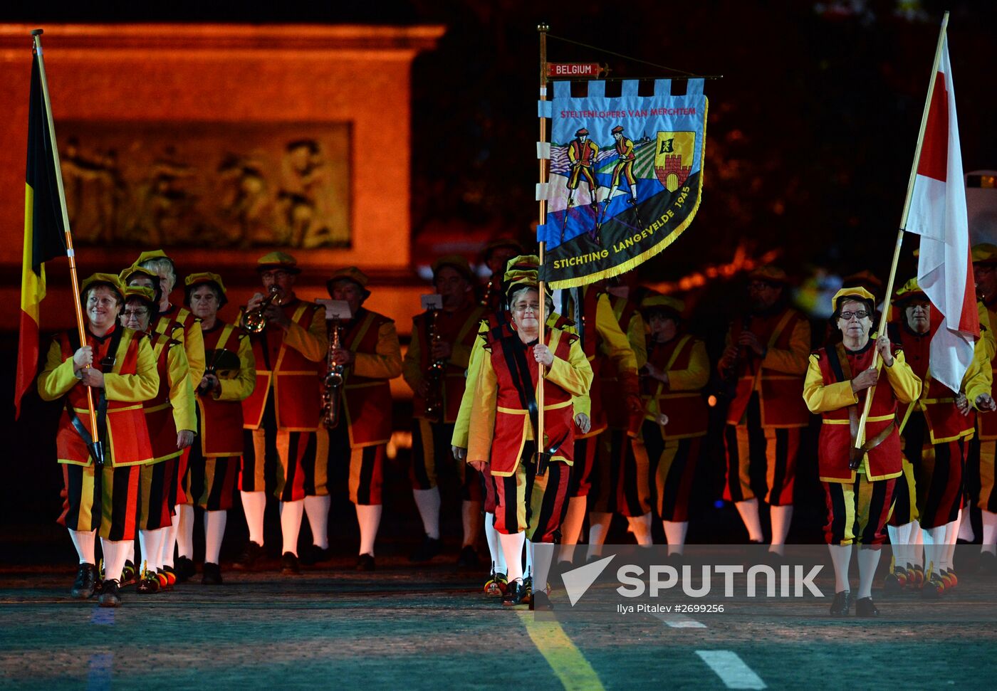 Closing ceremony of 2015 International Military Music Festival 'Spasskaya Tower'